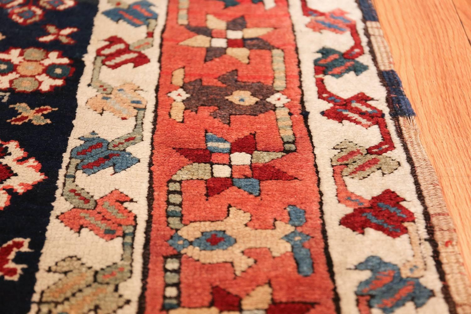 Hand-Knotted Antique Northwest Persian Runner Rug. 4 ft 3 in x 13 ft For Sale