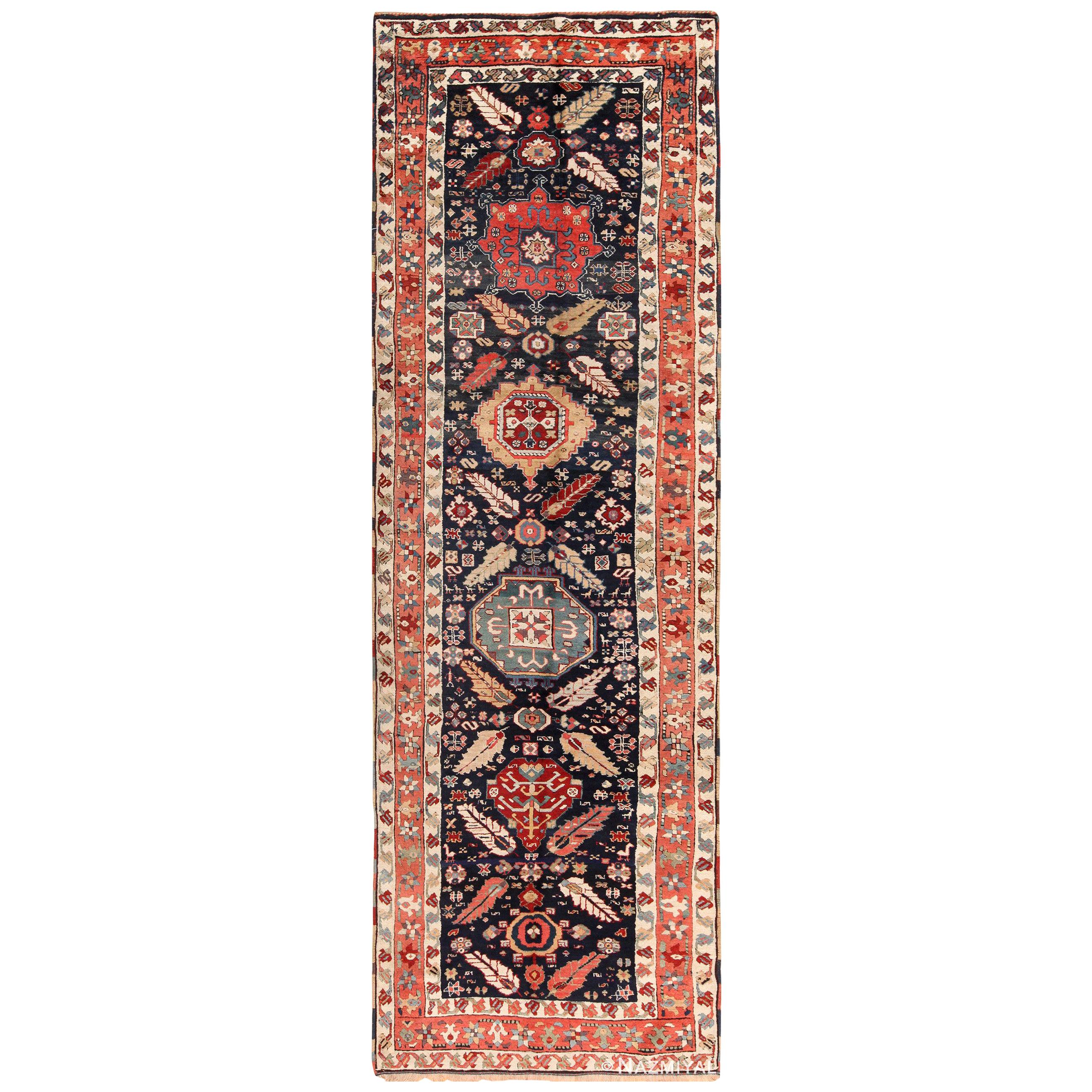Antique Northwest Persian Runner Rug. 4 ft 3 in x 13 ft For Sale
