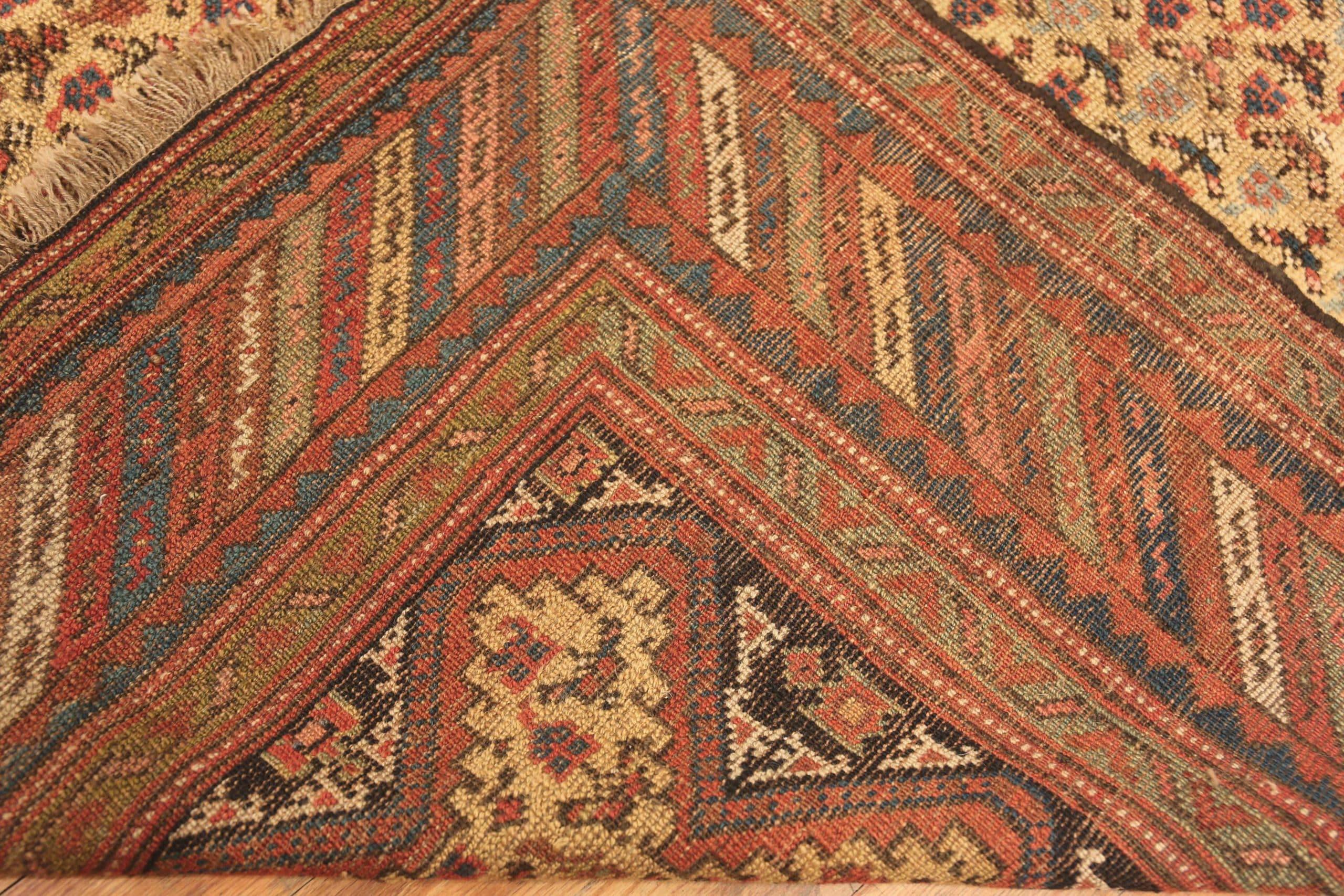 20th Century Antique Persian Kurdish Rug. 6 ft 9 in x 19 ft 10 in For Sale