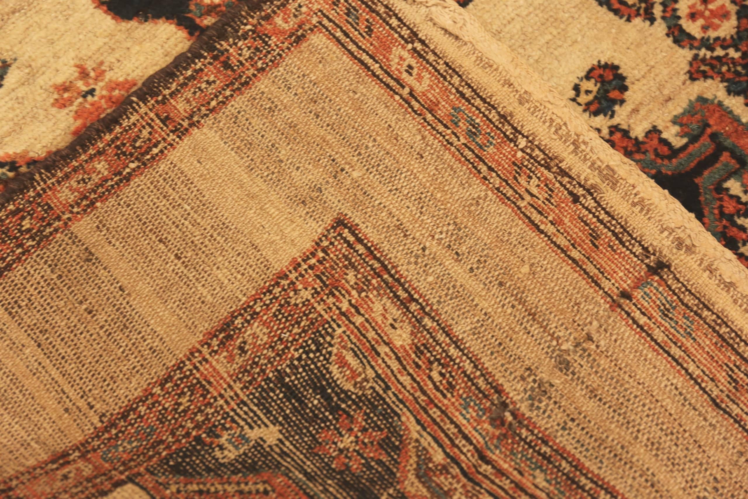 Amazing Antique Persian Serab Rug, Country of Origin: Persia,  Circa date: 1880