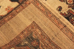 Tribal Antique Persian Serab Camel Hair Rug 3'10" x 8'5"