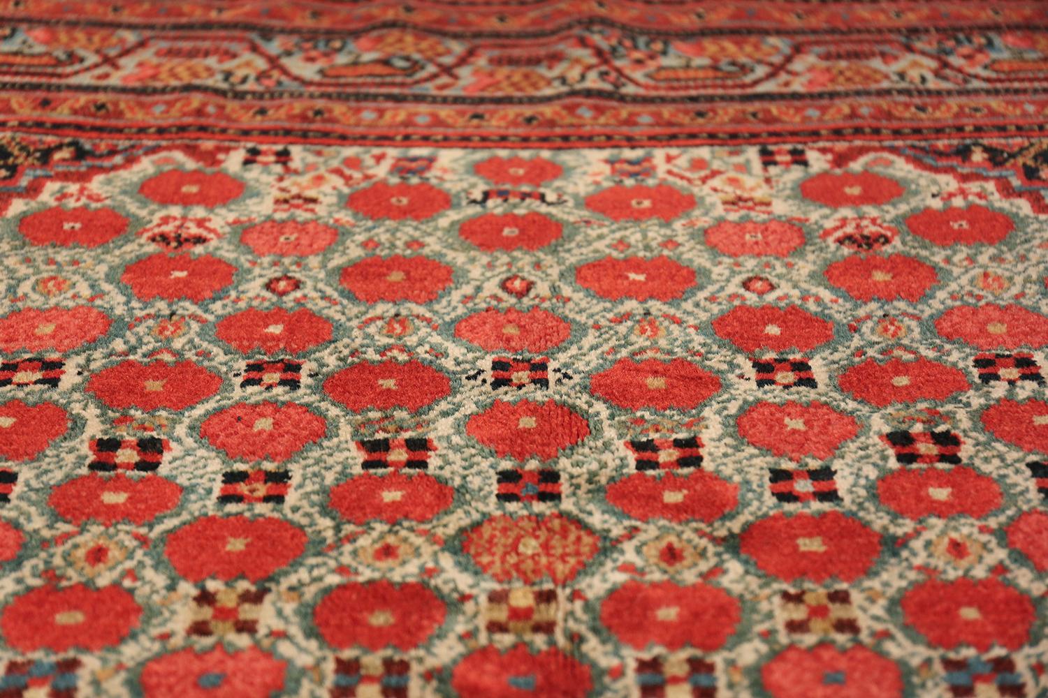 Wool Tribal Antique Persian Serab Rug