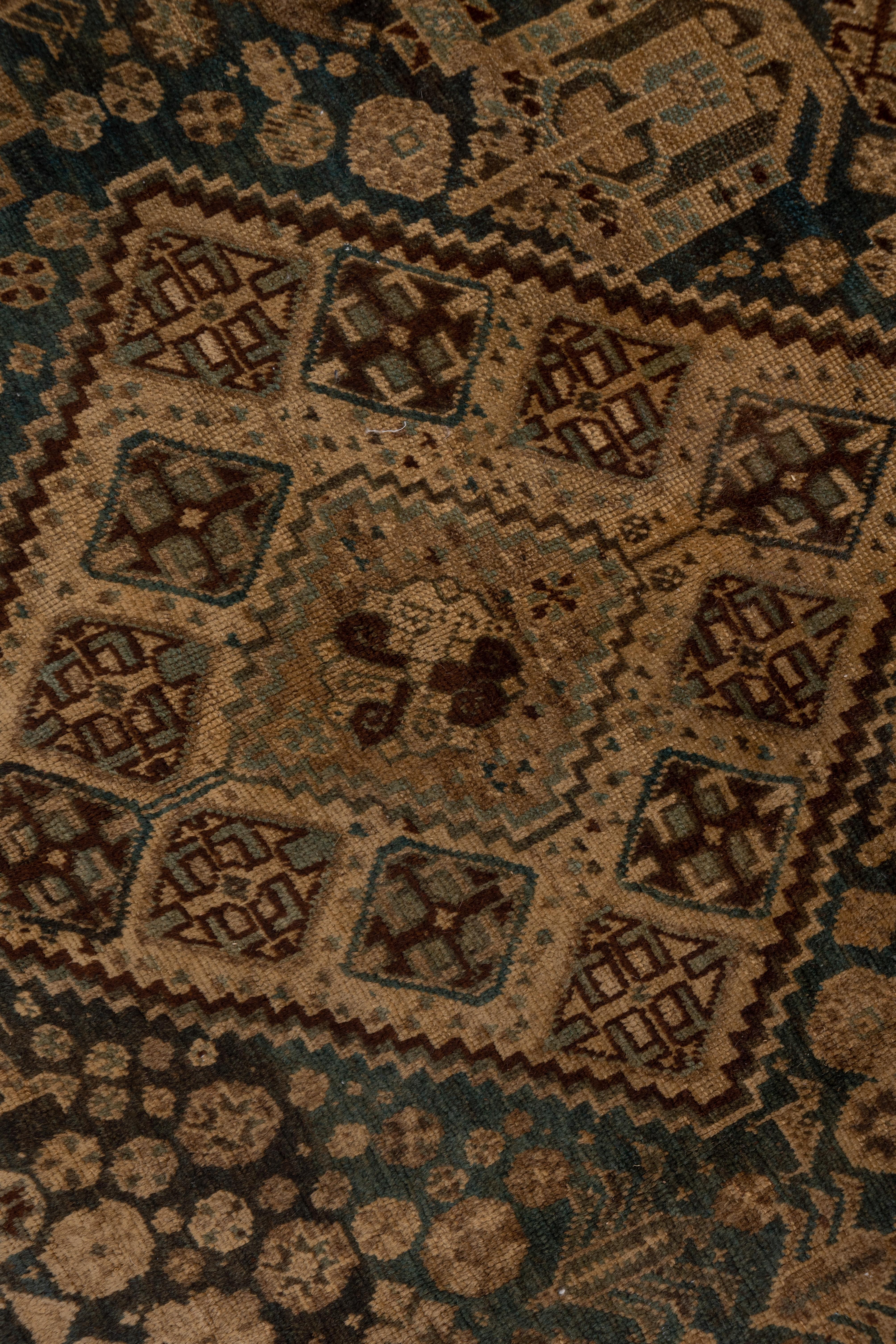 Early 20th Century Tribal Antique Persian Shiraz Gallery Rug, circa 1920s For Sale