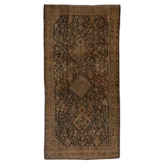 Antiker persischer Shiraz-Galerie-Teppich mit Stammesmotiven, ca. 1920er Jahre