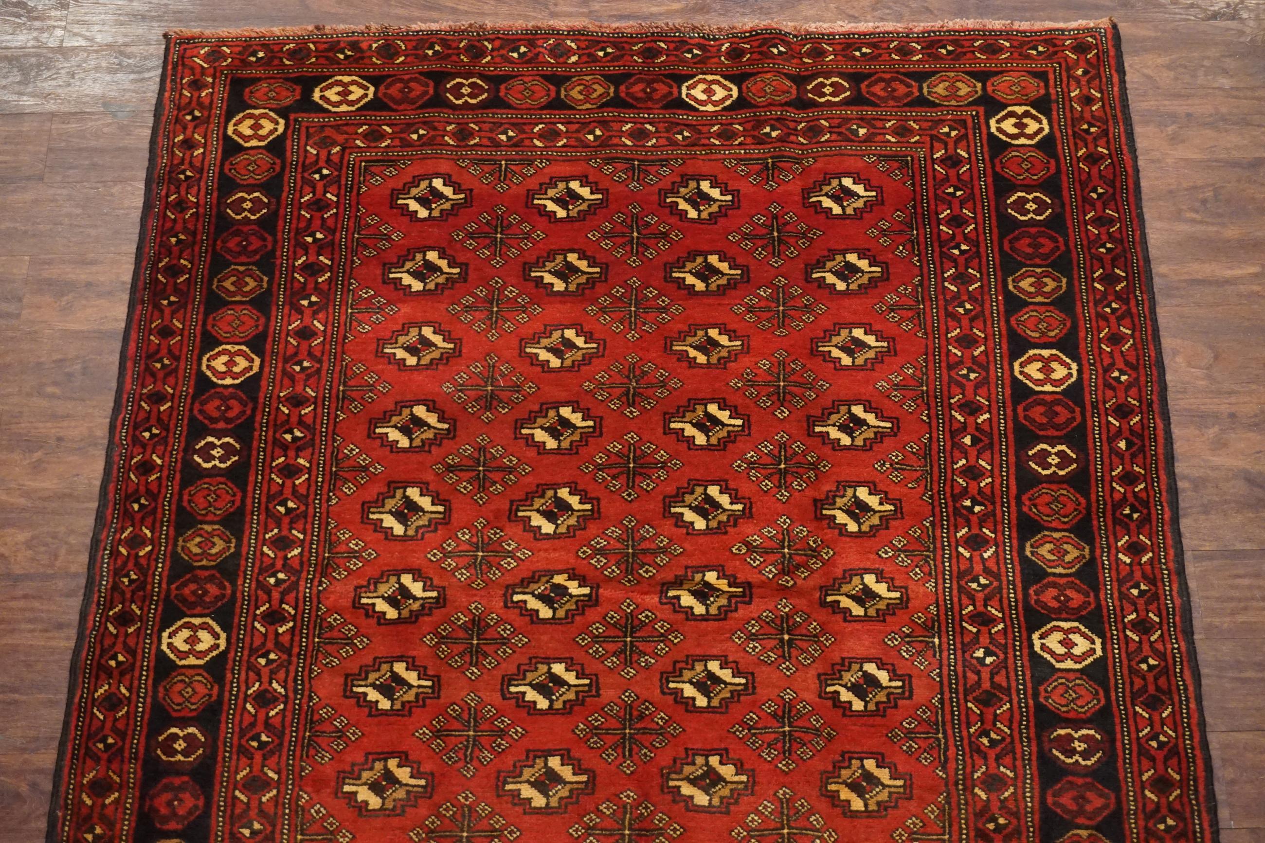 Stammeskunst-Läufer von Baluchi Bukhara, um 1940 im Zustand „Hervorragend“ im Angebot in Laguna Hills, CA