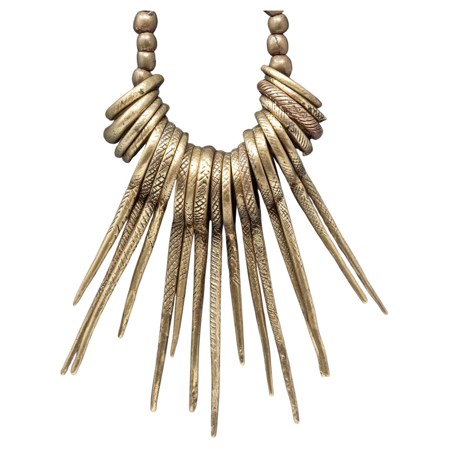 Tribal Bronze Cache-sexe, Vere People, Cameroon/Nigeria For Sale