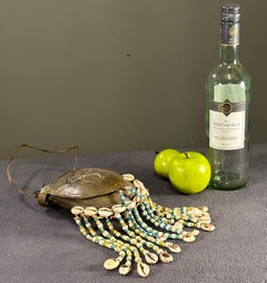 Tribal Bronze Purse, Bag, Sculpture, West Africa