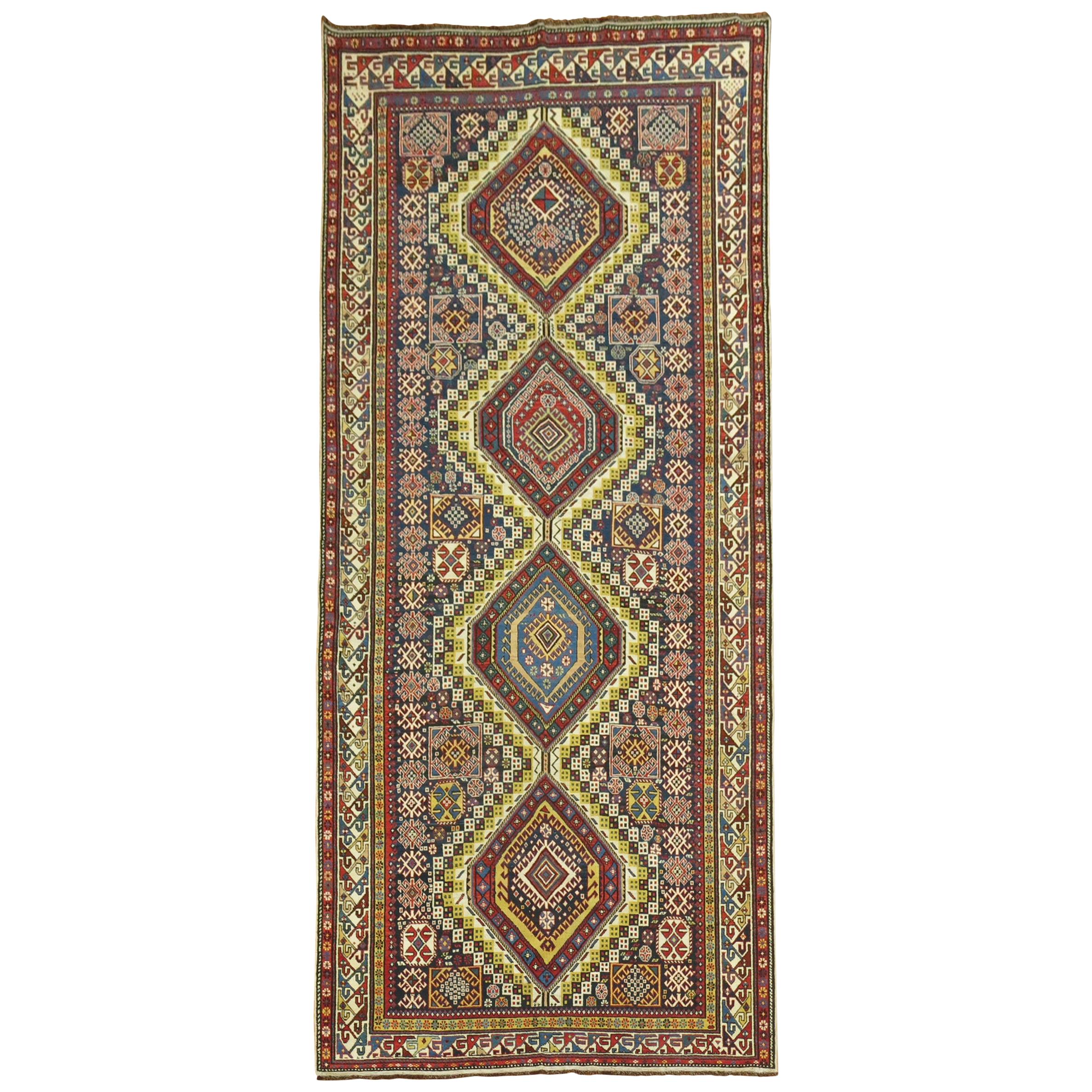 Tapis Shirvan Gallery caucasien ancien tribal