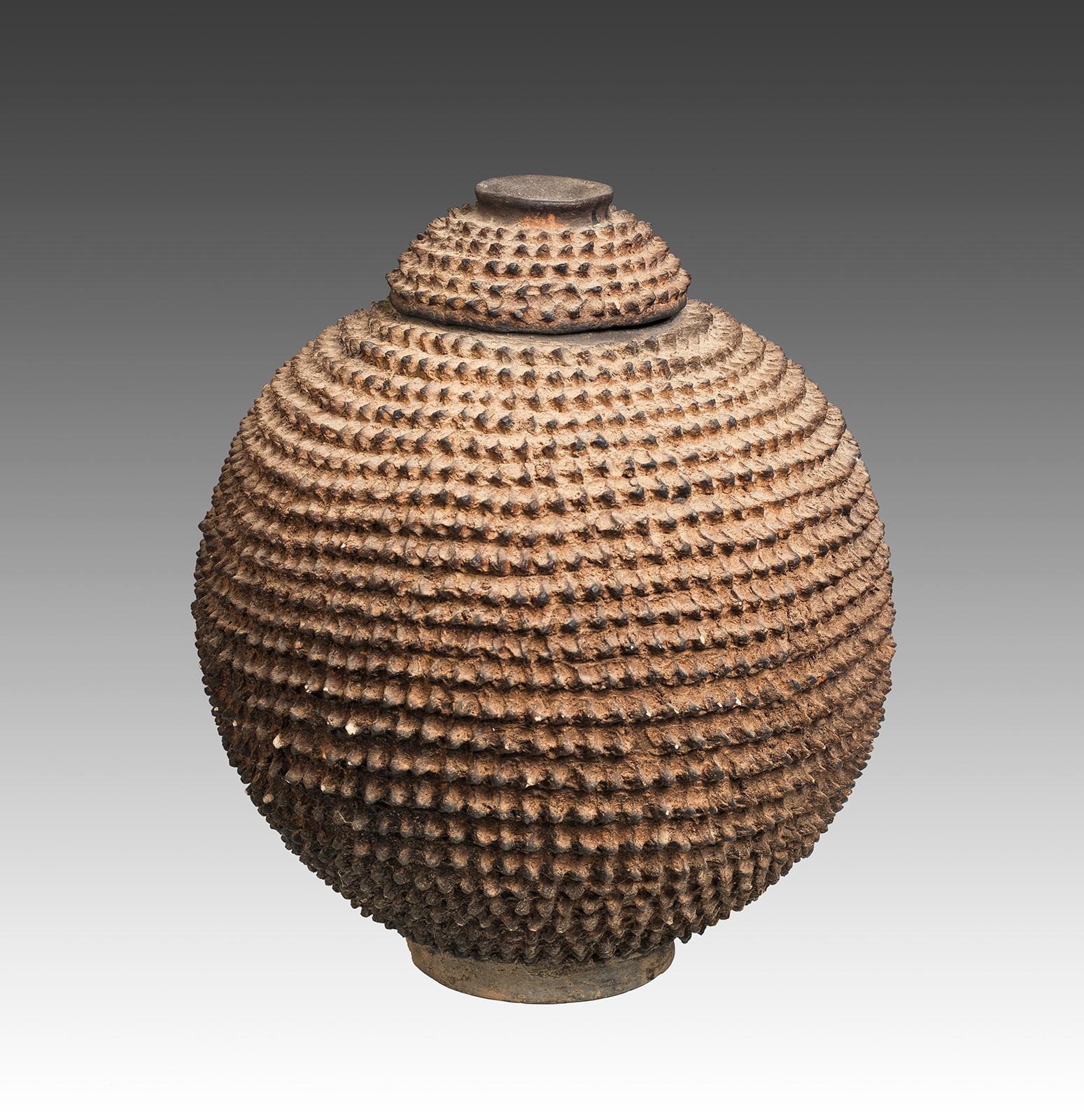 Burkinabe Tribal Ceramic; Lobi Pot