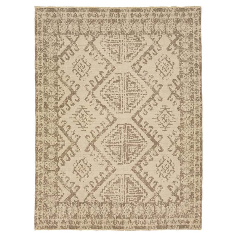 Rug and Kilim’s Modern Tribal Rug in Beige with War Pictorials For Sale ...