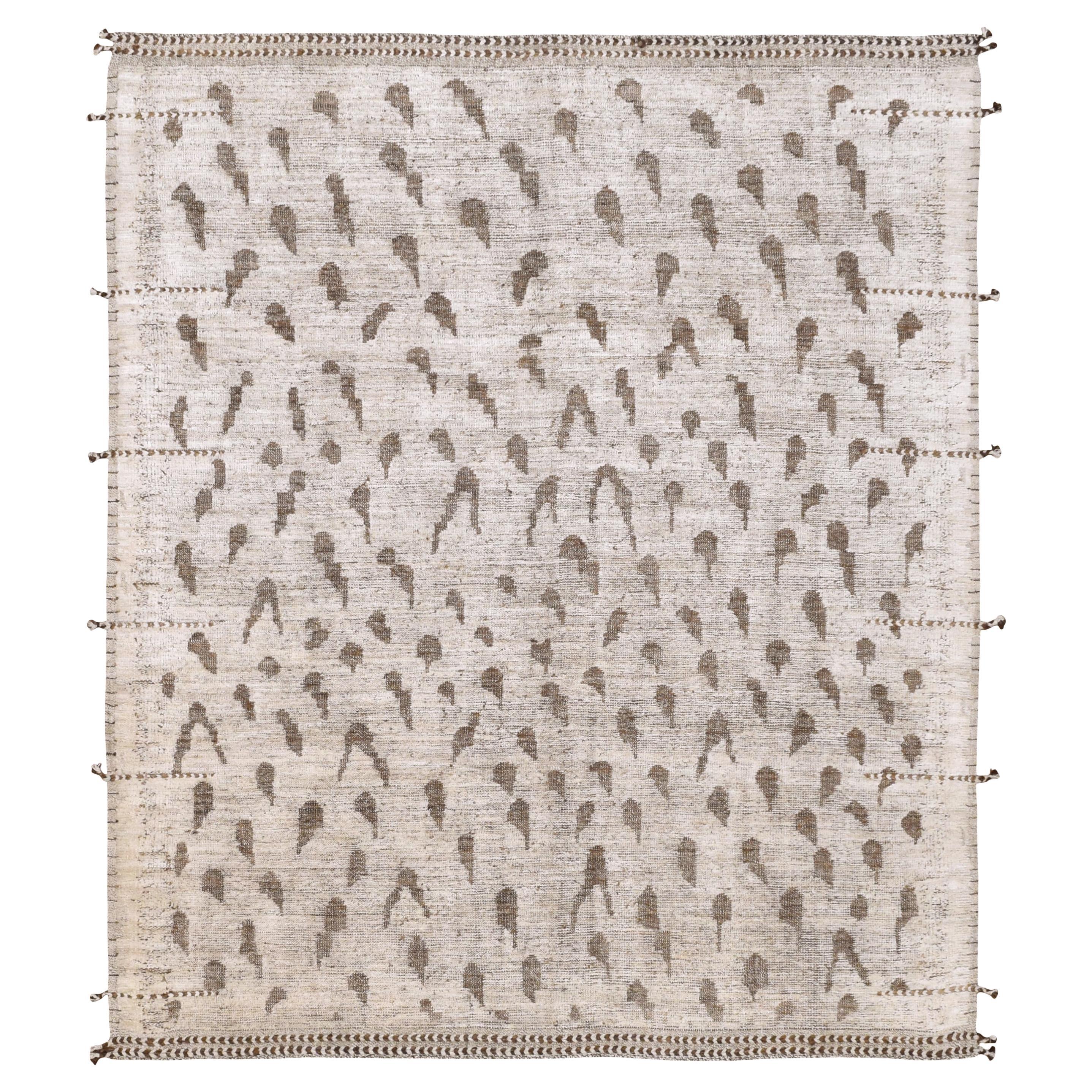 Haute Modern Bohemian patterned Wool Rug 8'7''x9'10''