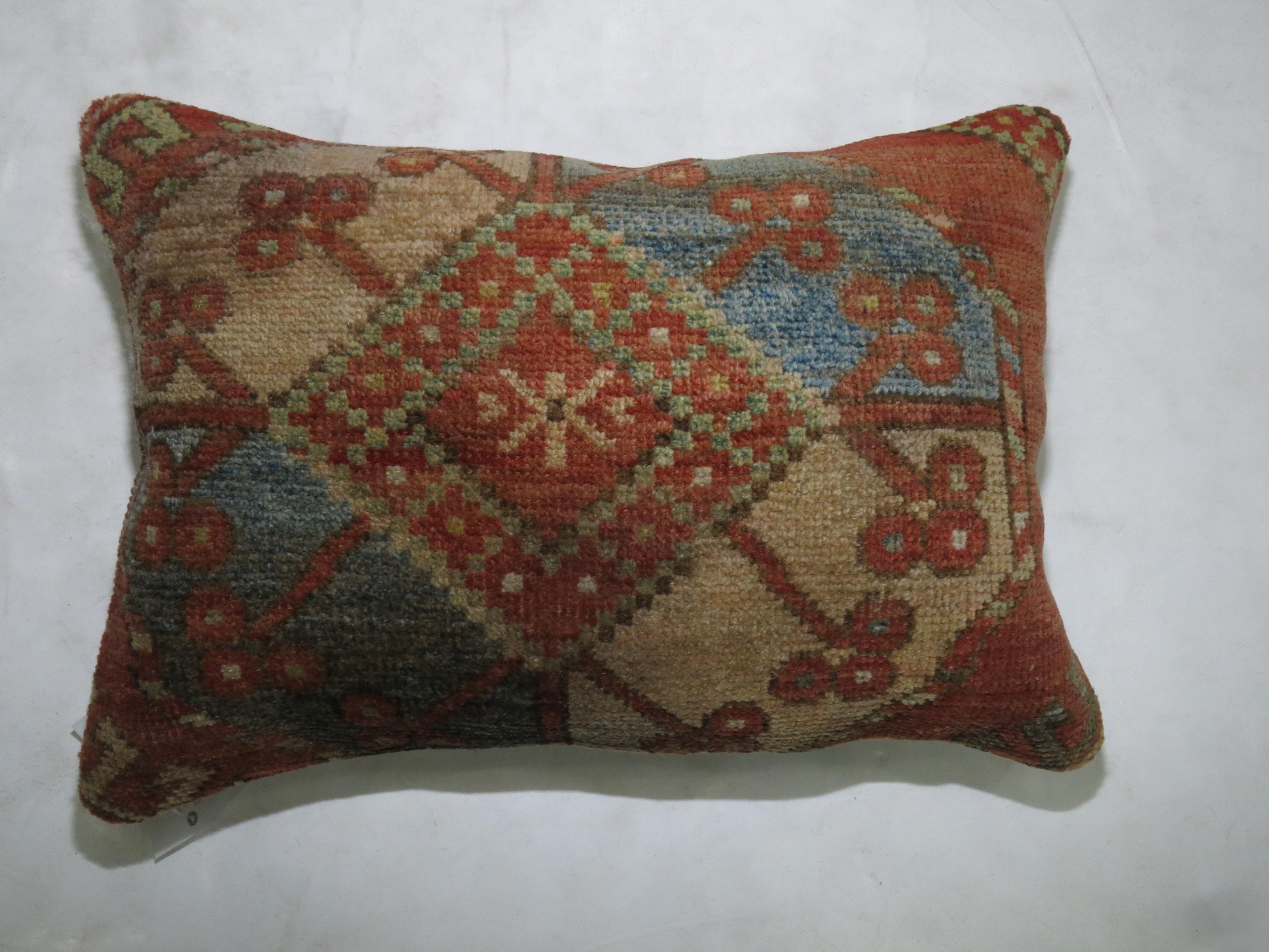 Tribal Ersari Bolster Rug Pillow In Good Condition In New York, NY