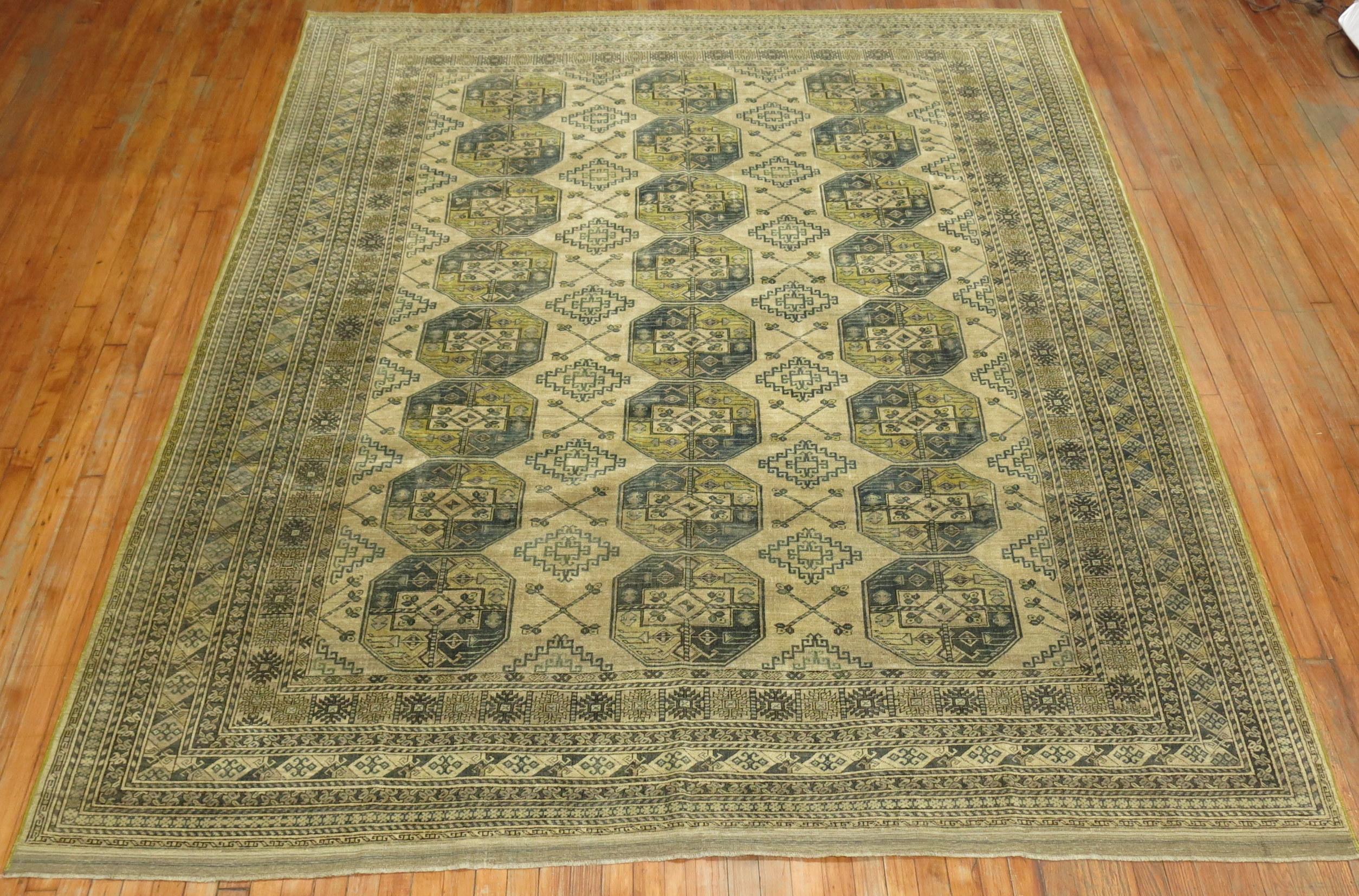 A 20th century one of a kind Ersari rug.