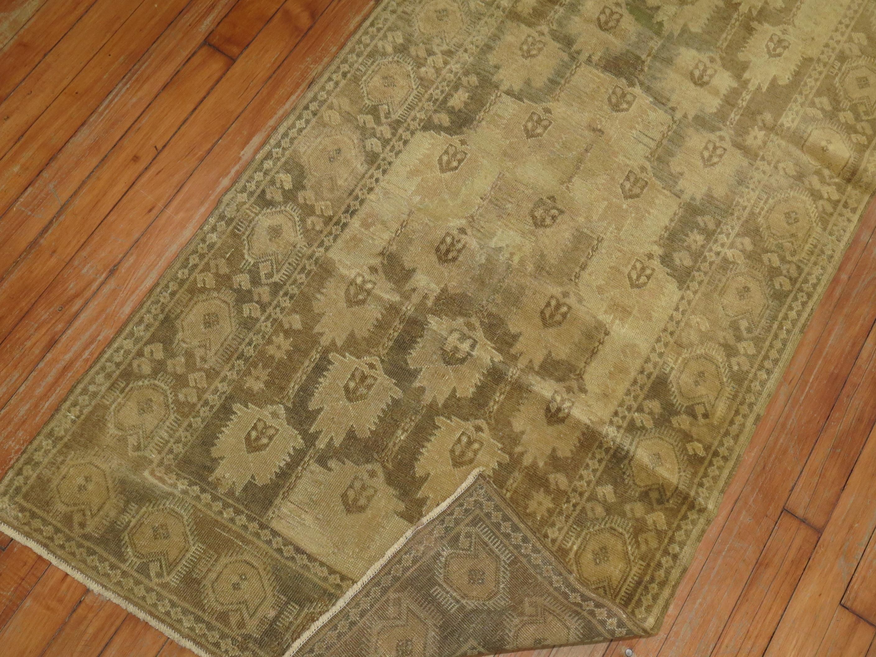 Tribal Ersari Runner In Good Condition In New York, NY