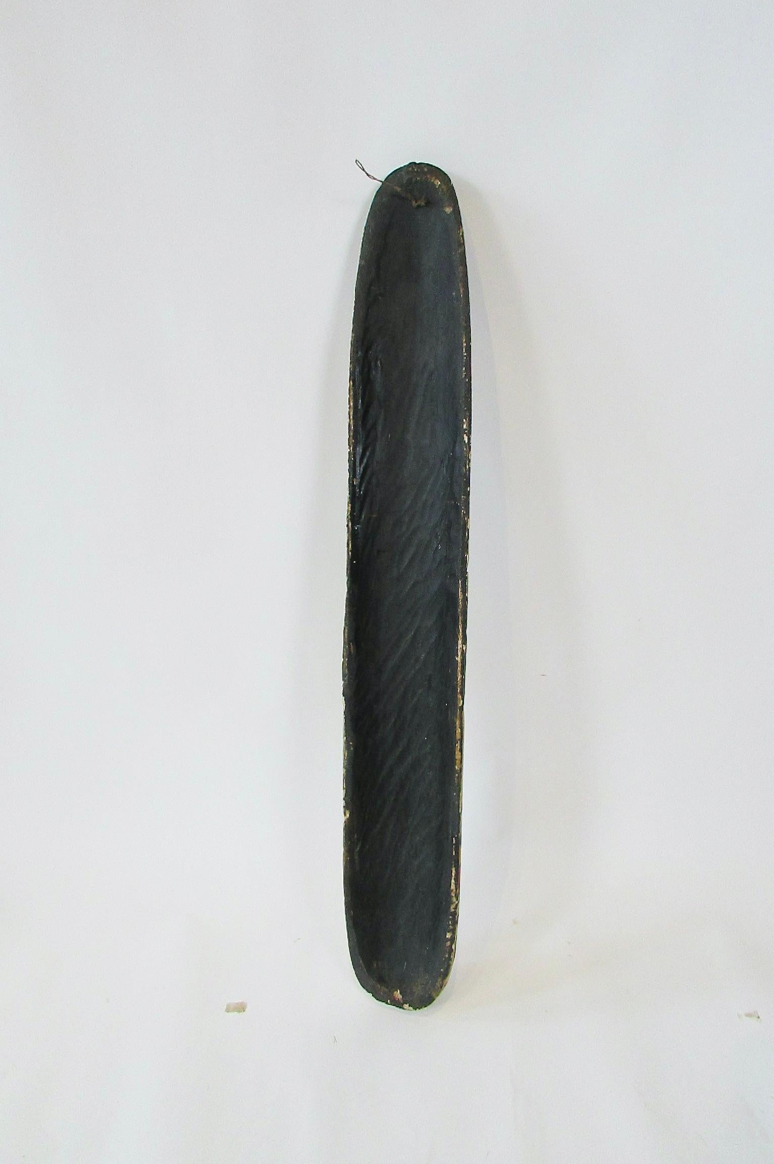 Tribal ethnischen bunten geschnitzten Wandbehang im Angebot 1
