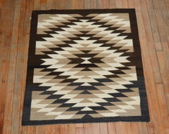 Zabihi Collection Tribal Geometric American Navajo Rug