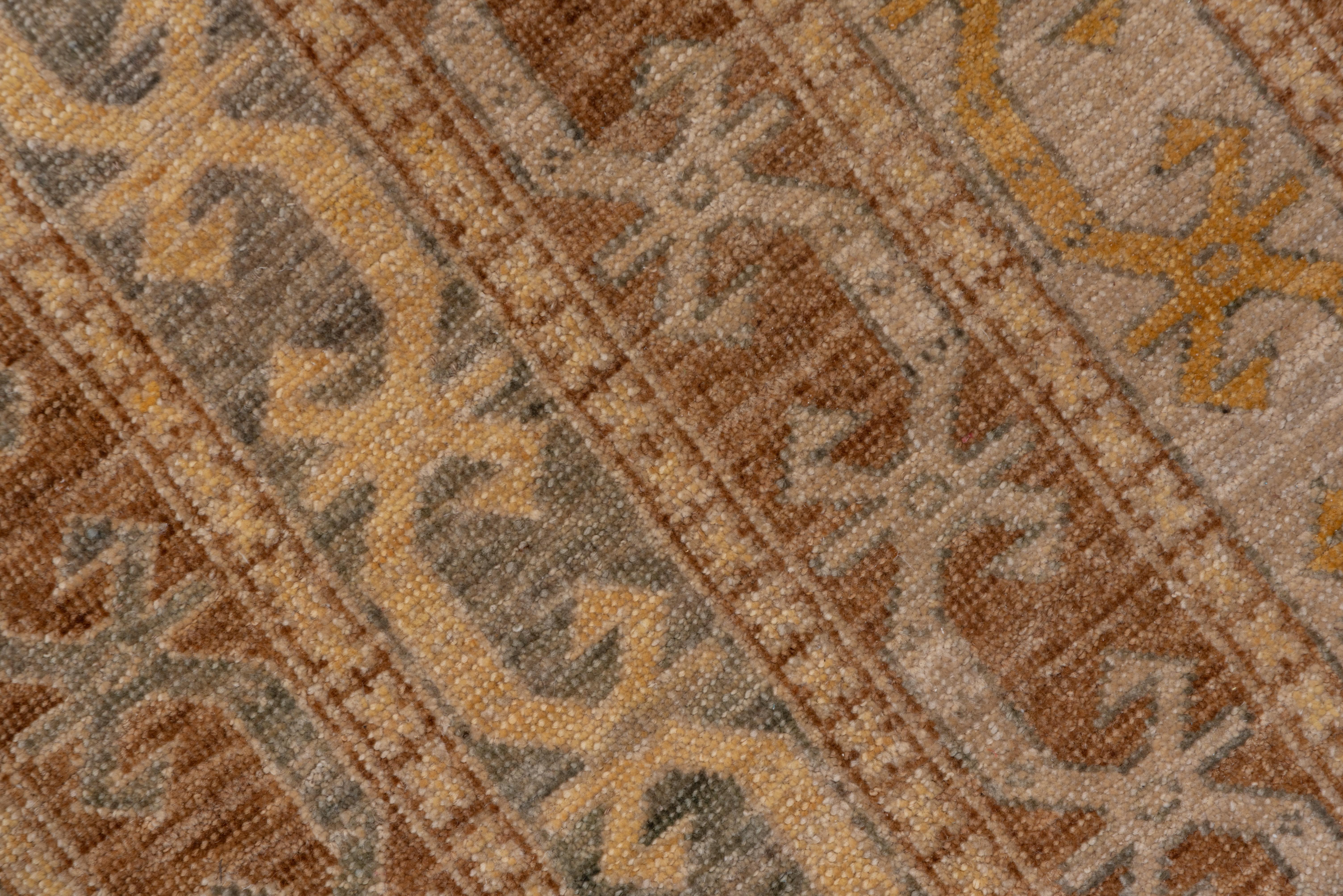 Hand-Knotted Tribal Ghiordes Carpet
