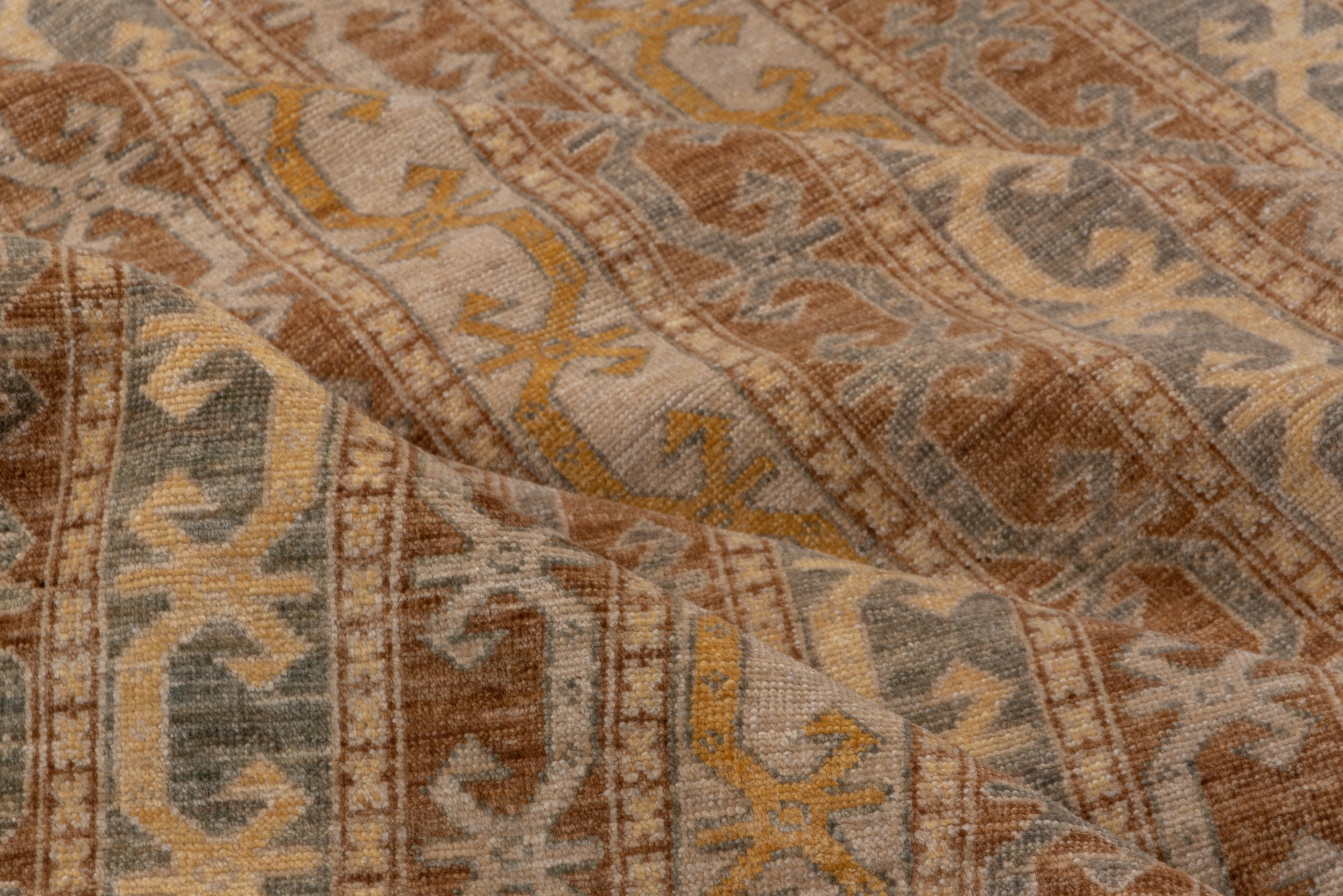 Tribal Ghiordes Carpet In Excellent Condition In New York, NY