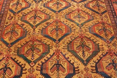 Antique Persian Bakshaish Rug. Size: 8' 6" x 10' 8"