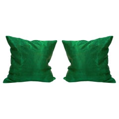 Tribal Green Pillow