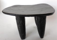 Hand Carved Stool from Mali