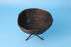Tribal Iron Bowl on Stand