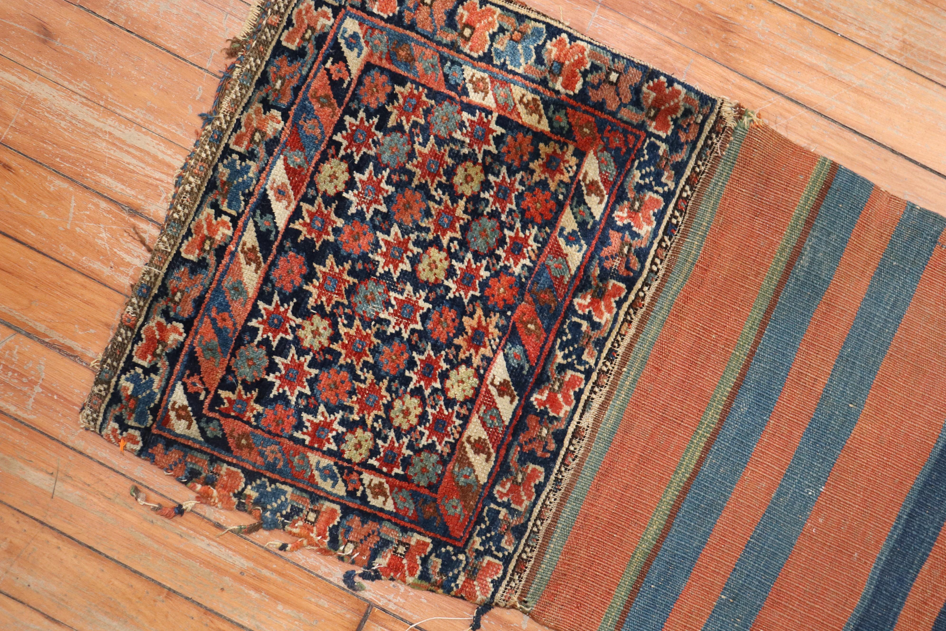 An early 20th century colorful Kurd Bagface rug 

Measures: 1'5
