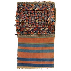 Tribal Jaff Kurd Bagface Textile Rug