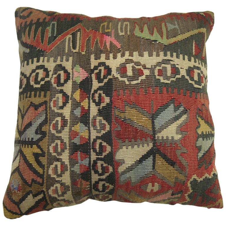 Tribal Kilim Pillow For Sale At 1stdibs