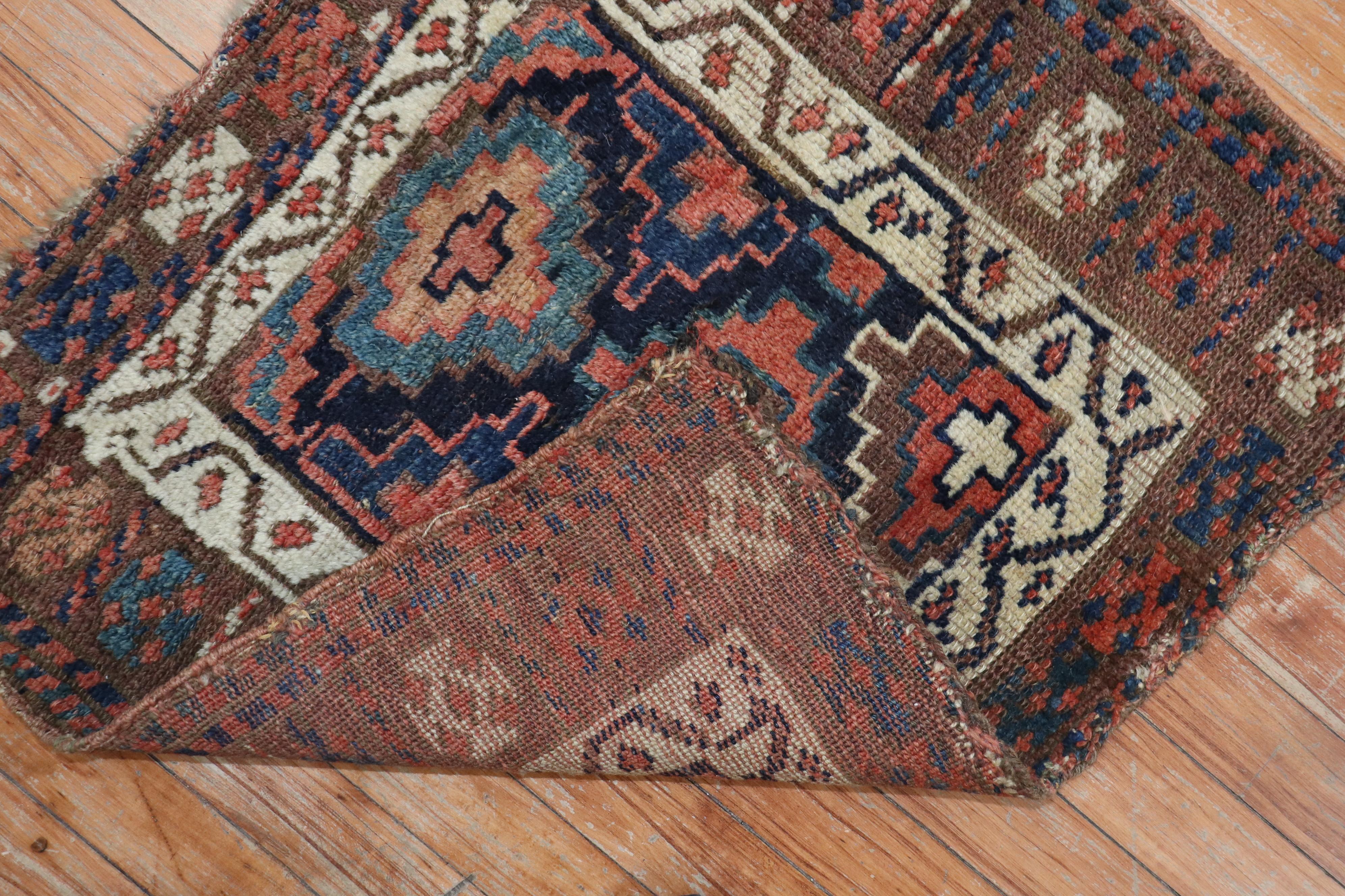 Tribal Kurd Bagface Textile Rug In Good Condition In New York, NY