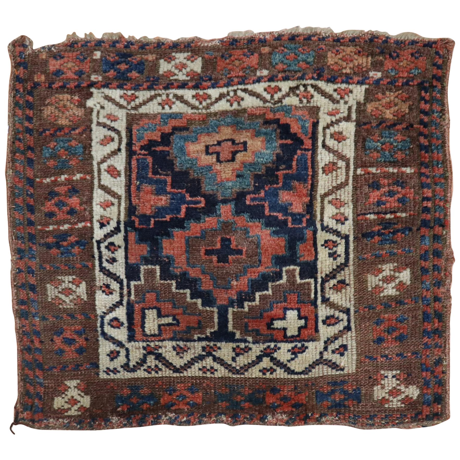 Tribal Kurd Bagface Textile Rug