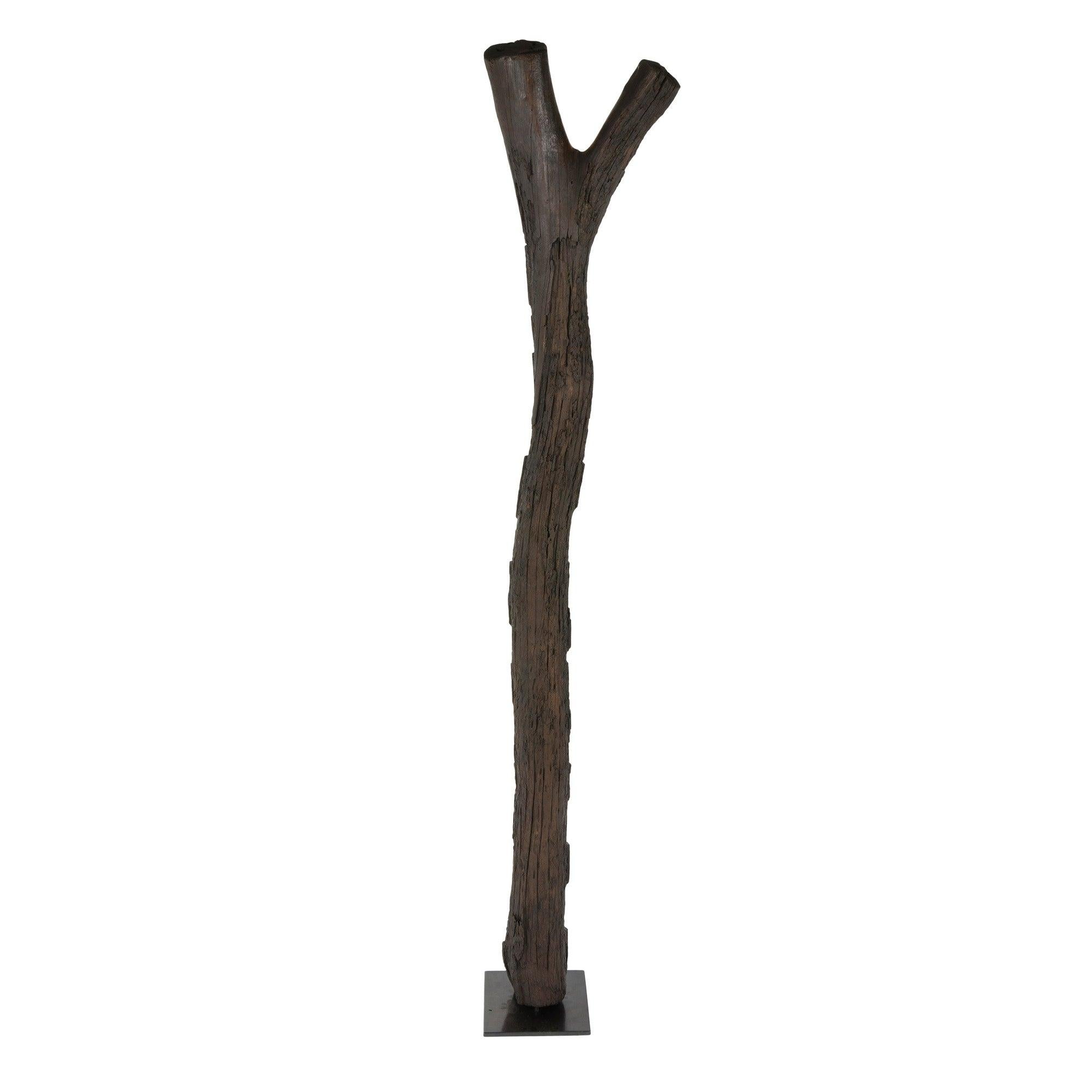 Tribal Ladder for Dogon In Fair Condition For Sale In Sagaponack, NY