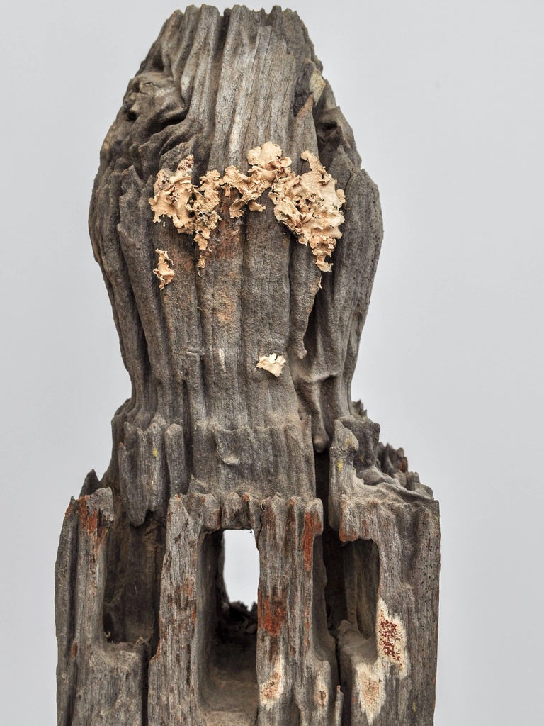 Tribal Ritual Binding Posts Tribal Marking Posts from West Nepal, Set of Three, Early to Mid-20th ...
