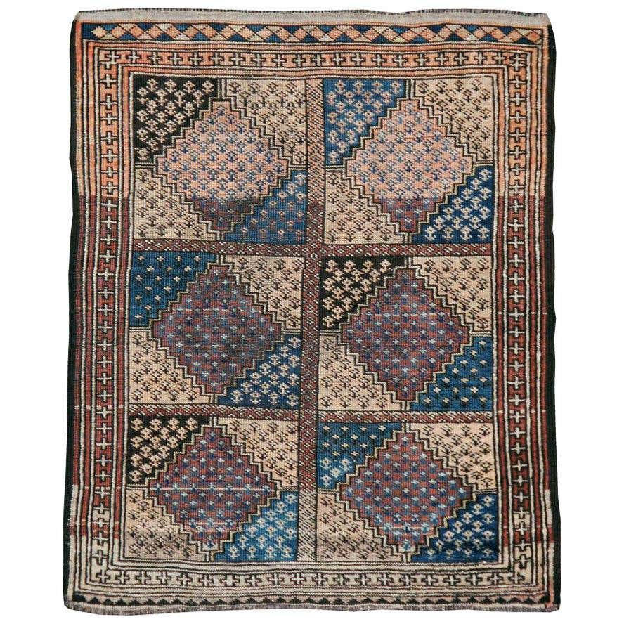 Vintage Uzbek Tribal Rug For Sale at 1stDibs | uzbek rug, tribal rugs ...