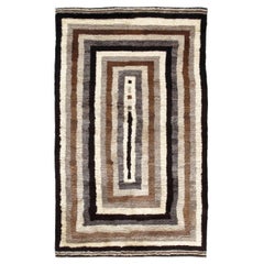 Tribal Mid-Century Modern Style Shiraz Gabeh Rug