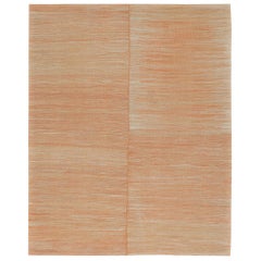 Alfombra Persa Mazandaran Tribal Minimalista de Tejido Plano