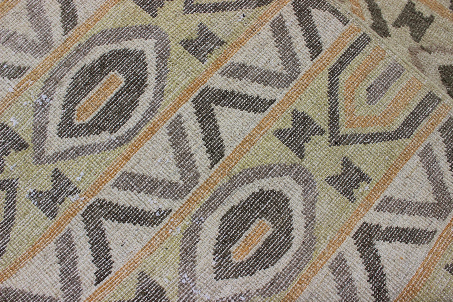 Tribal Modern Rug With All-Over Pattern by Keivan Woven Arts 5