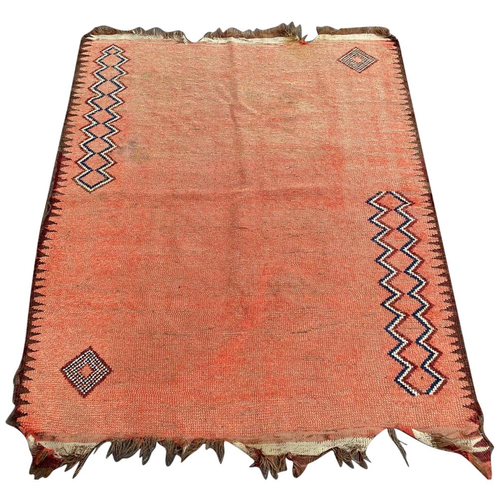Tribal Moroccan Art Deco Rug