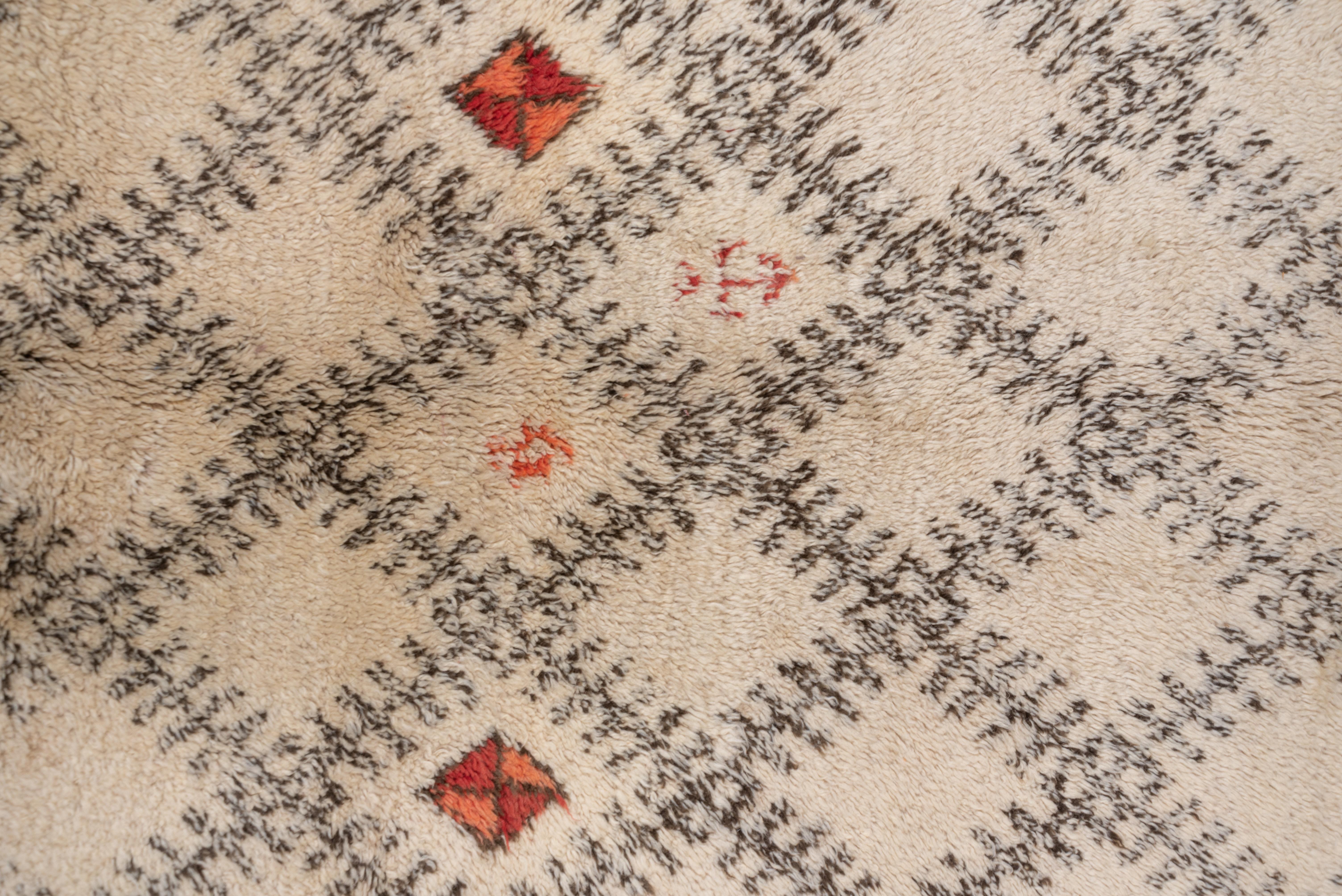 Mid-20th Century Tribal Moroccan Carpet, circa 1950s For Sale