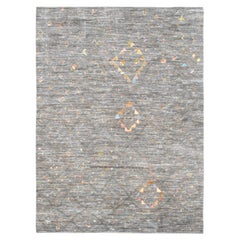 Tribal Motif Designed Wool Rug 10'6''x14'3''