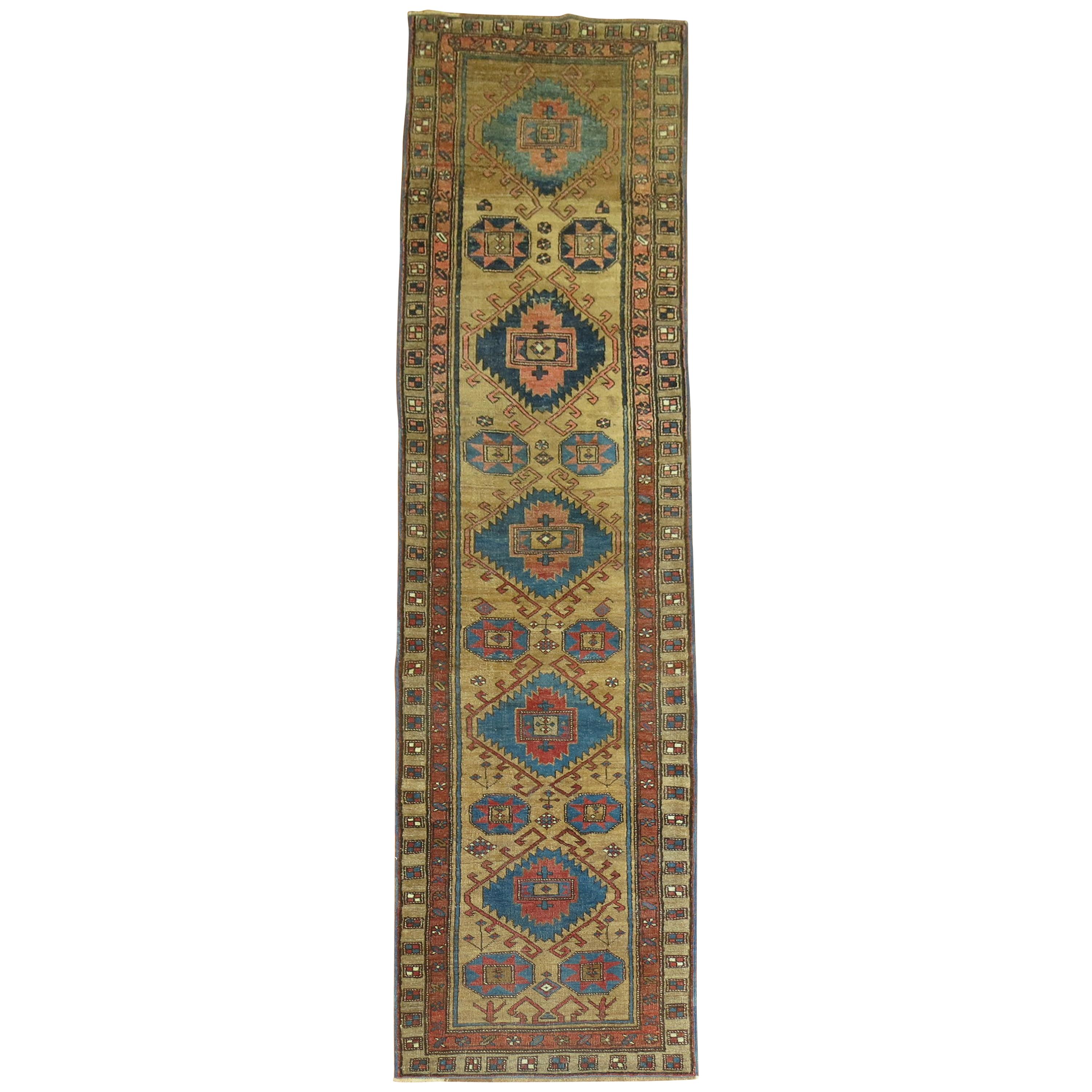 Tribal Narrow Persian Bakshaish Runner