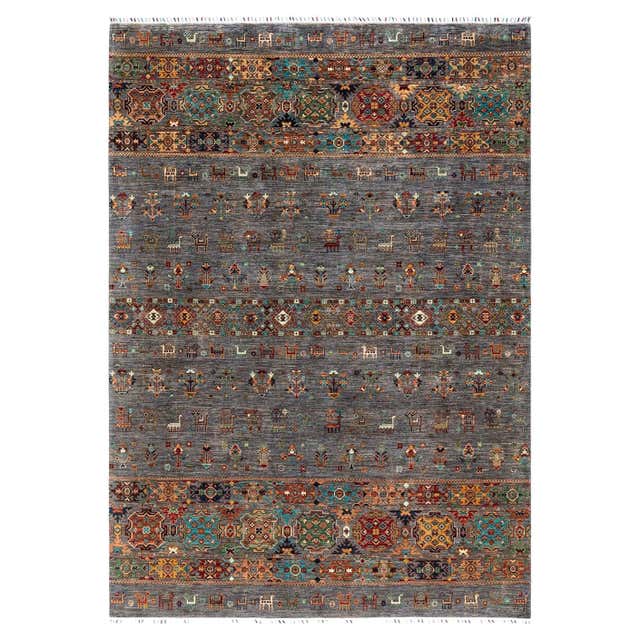 2'6x9'6 Rug - Geometric - Handmade Caucasian Design - a 2x9 Rug size 2'6x9'6 Rug - Geometric - Handmade Caucasian Design - a 2x9 Rug size