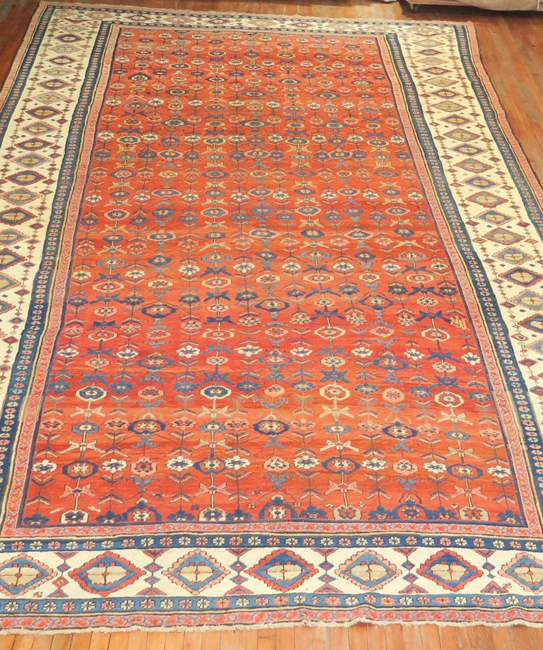 Tribal Oversize Persian Bakshaish Rug For Sale 5