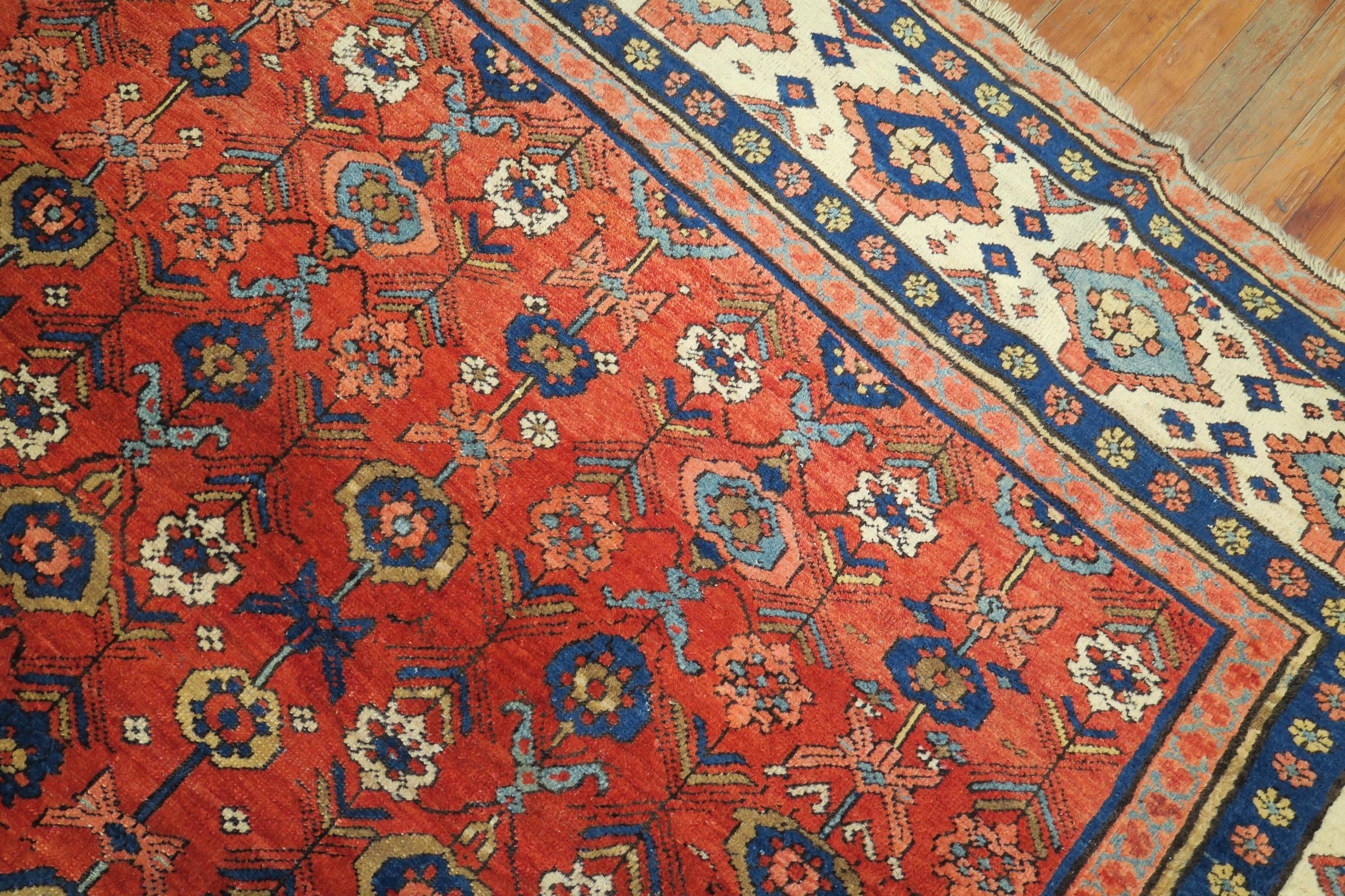 20th Century Tribal Oversize Persian Bakshaish Rug For Sale