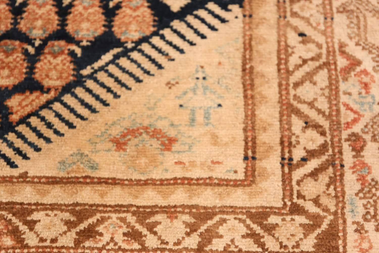 Wool Persian Malayer Runner Rug. Size: 3 ft 7 in x 16 ft 6 in For Sale
