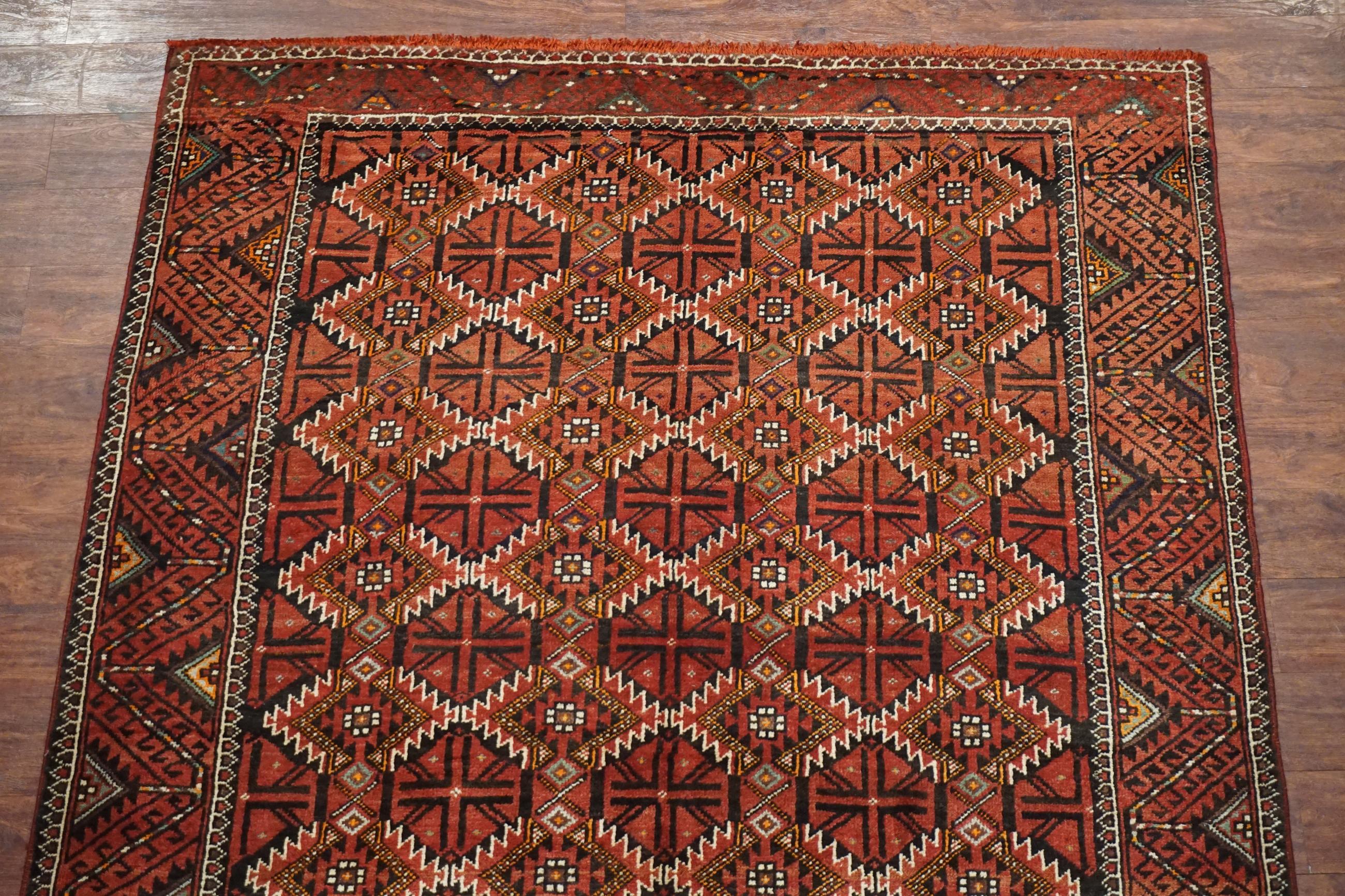 Tribal Persian Baluchi Gallery Runner, circa 1900 In Excellent Condition For Sale In Laguna Hills, CA