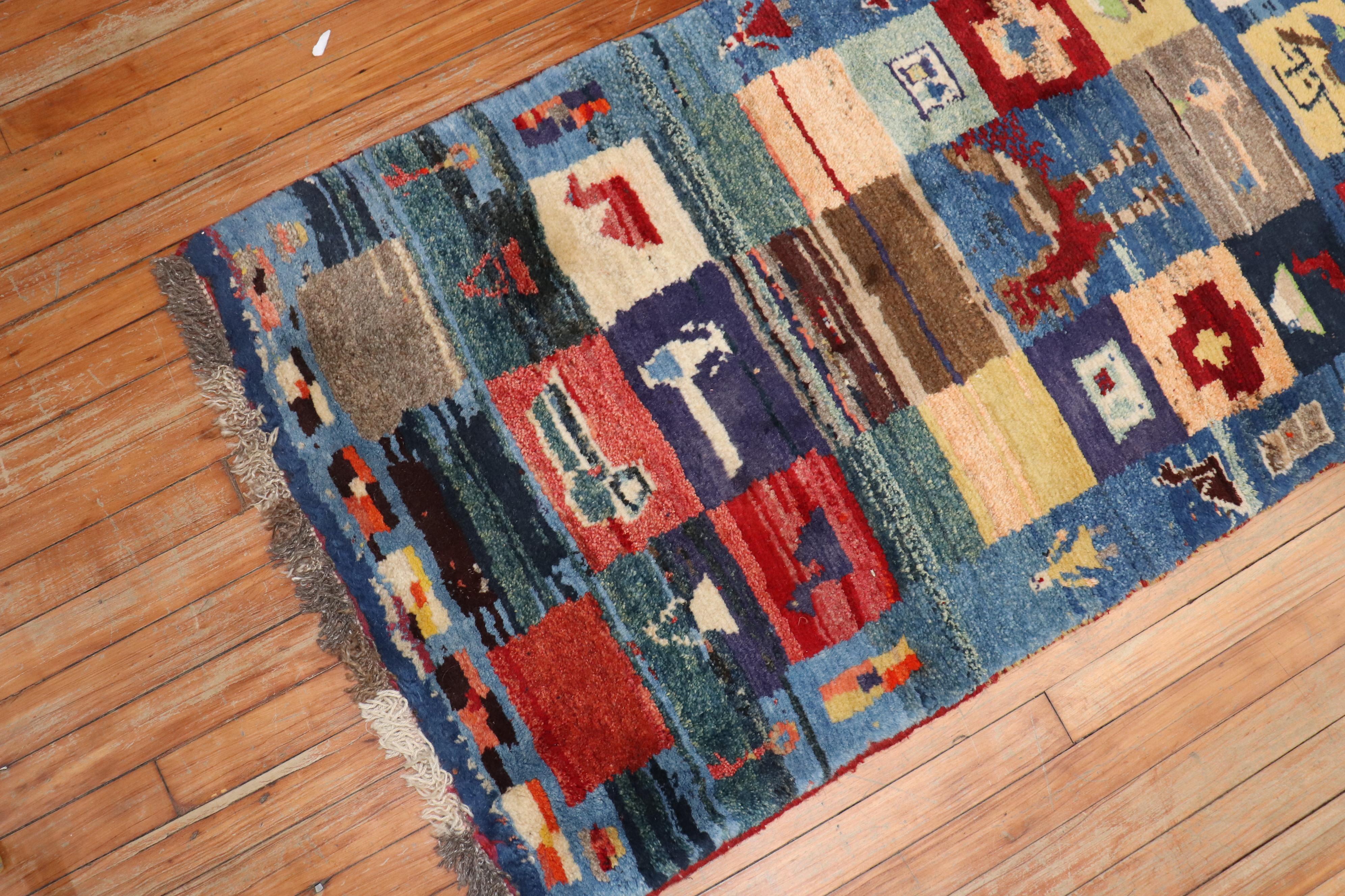 Tribal Persian Gabbeh Rug For Sale 1