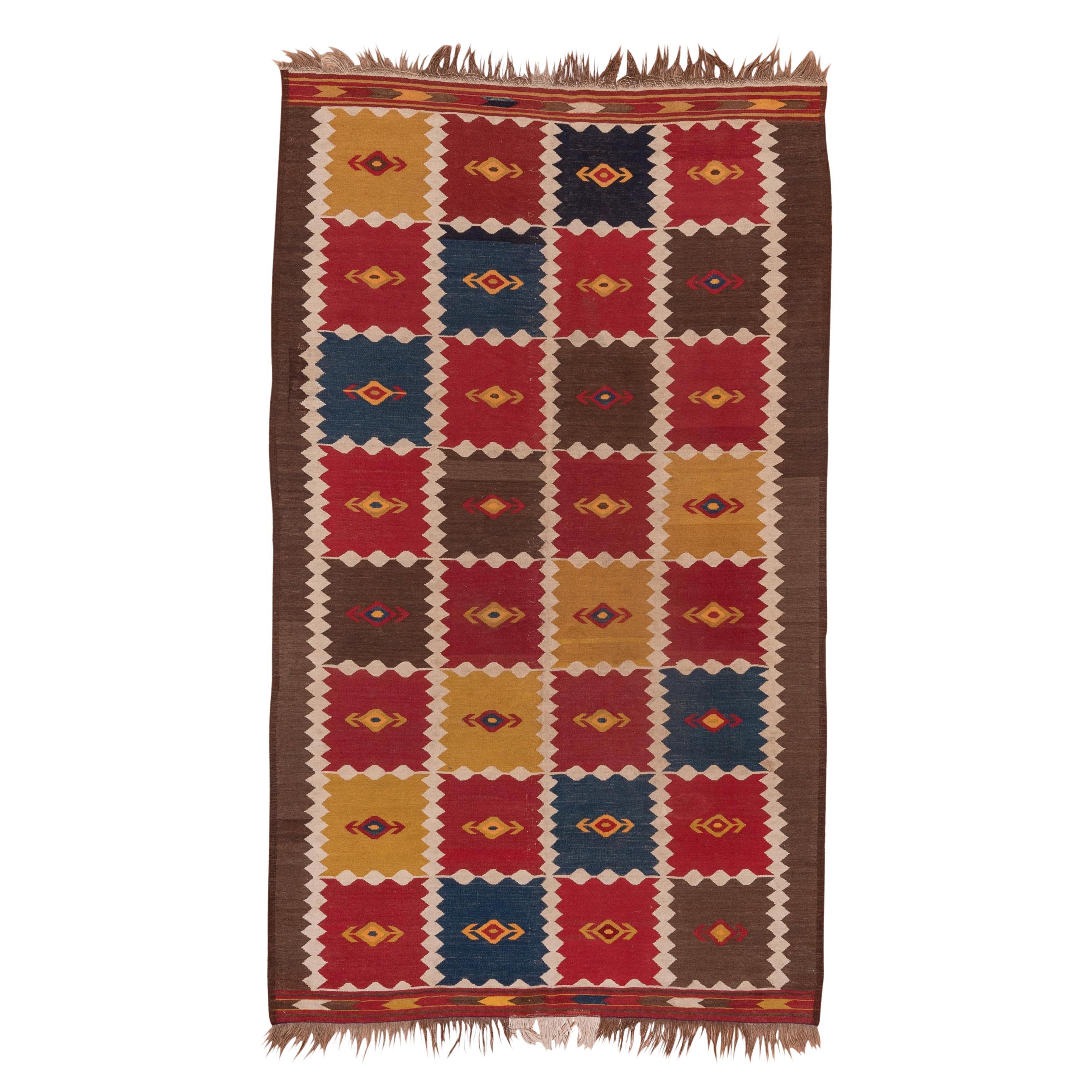 Tribal Persian Kilim Rug For Sale