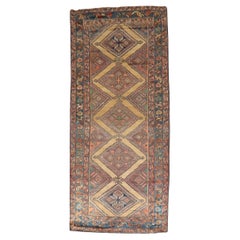Tapis de couloir tribal persan Kurd Camel Collection Zabihi
