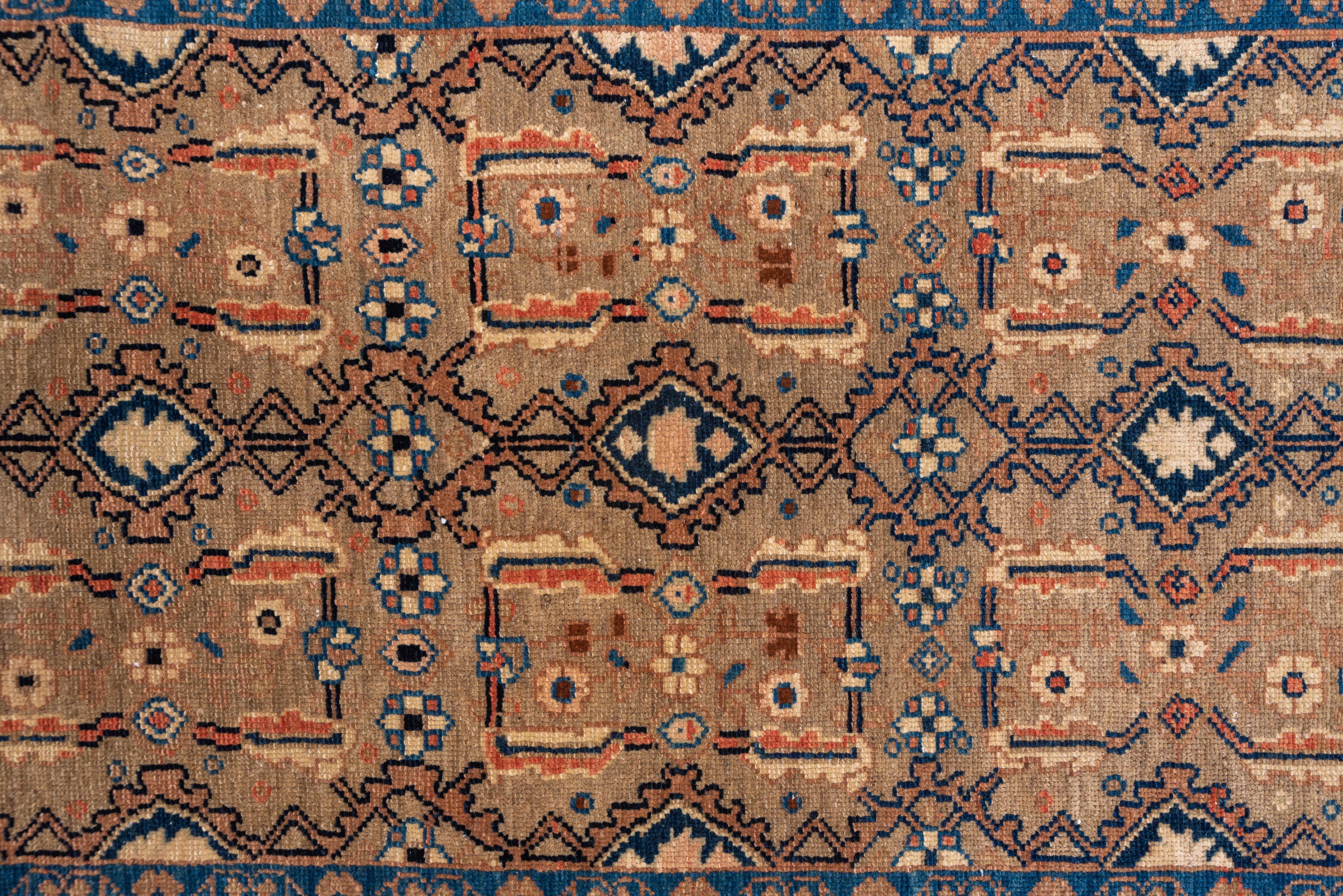 Hand-Knotted Tribal Persian Malayer Runner For Sale